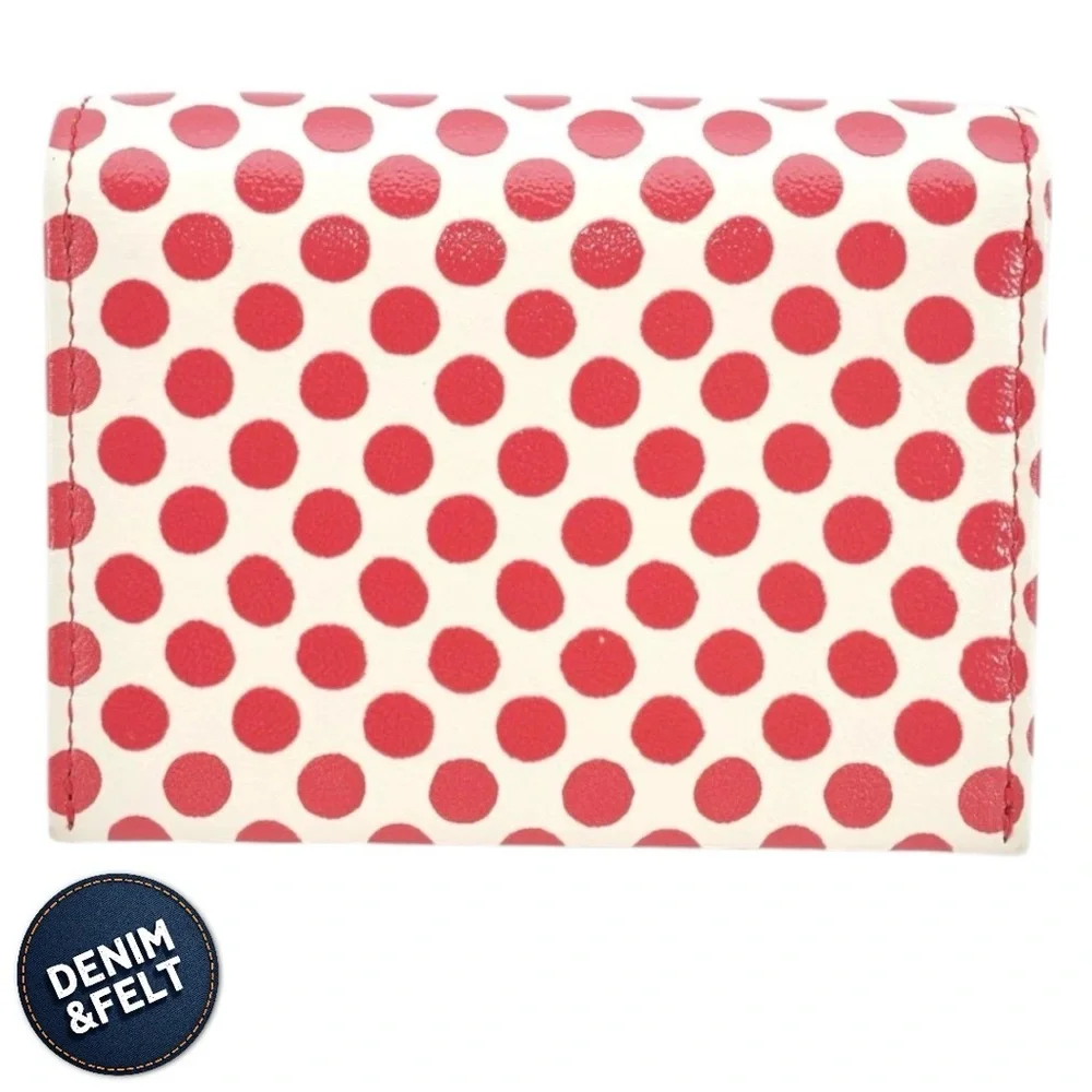 Christian Dior Diorarmour Polka Dot Lady Dior Card Case/Pouch/Wallet | RARE!!♥️